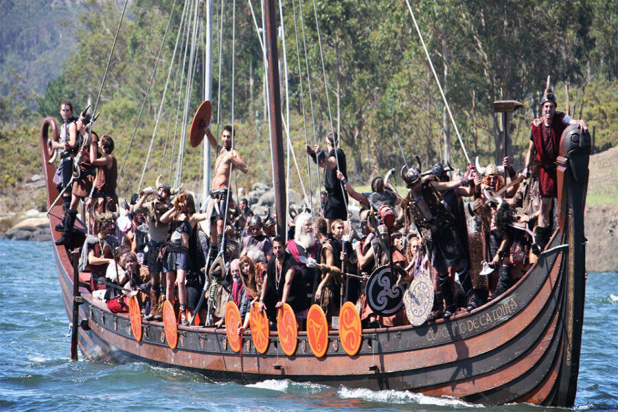 Fiesta Vikinga en Catoira