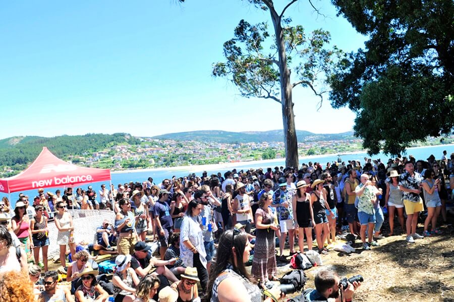 Festival Sinsal en Illa San Simón, Pontevedra