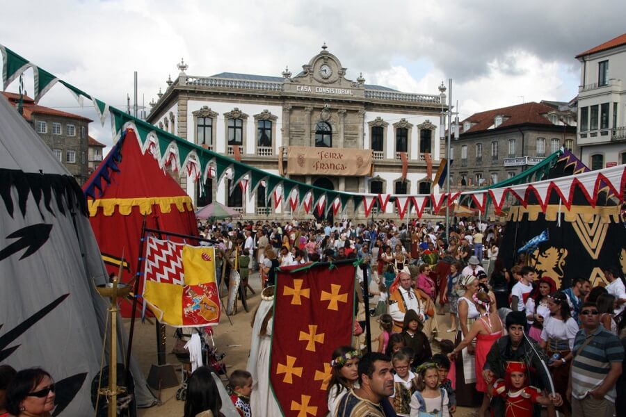 Feira Franca, Fiesta medieval en Pontevedra