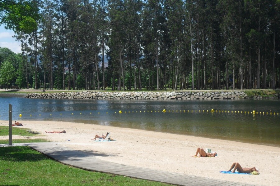 Playa Fluvial Lérez, Pontevedra