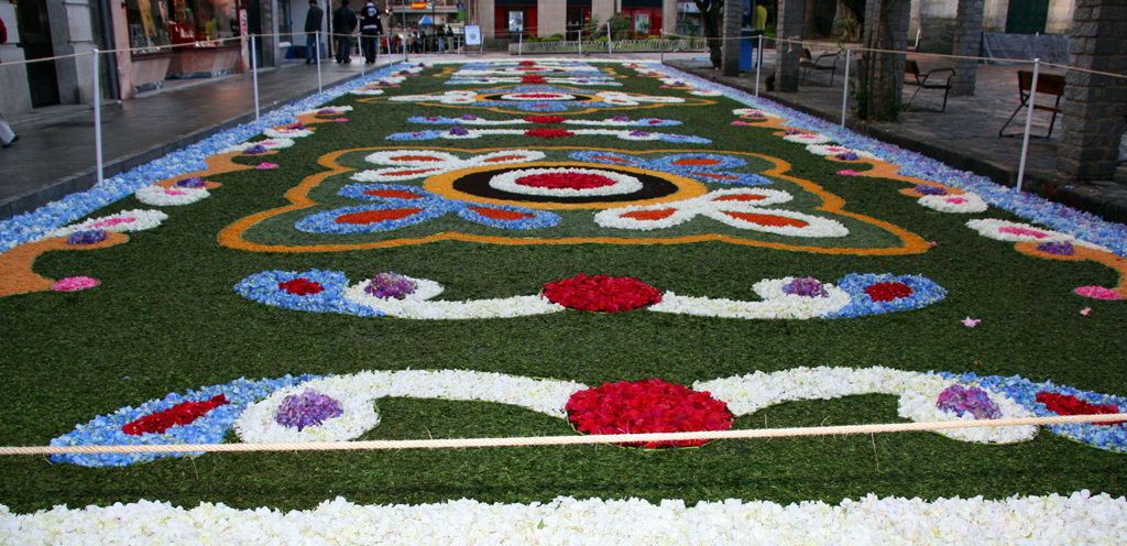 Alfombras florales de Ponteareas