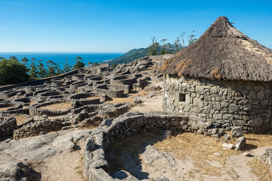 Castro de Santa Trega A Gardua provincia de Pontevedra