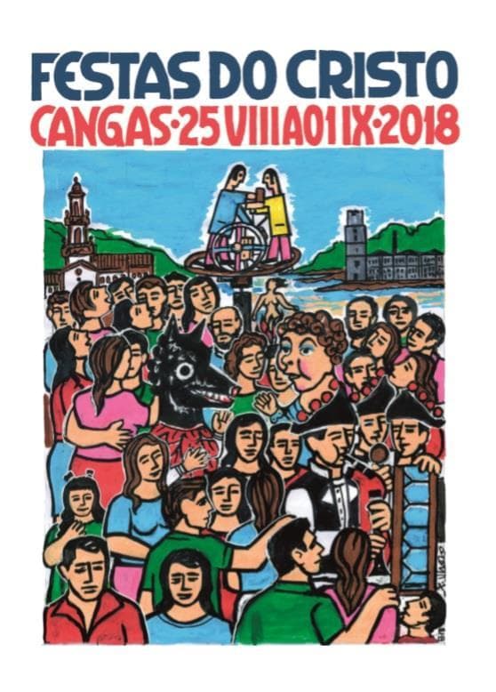 Cartel Festa do Cristo de Cangas 