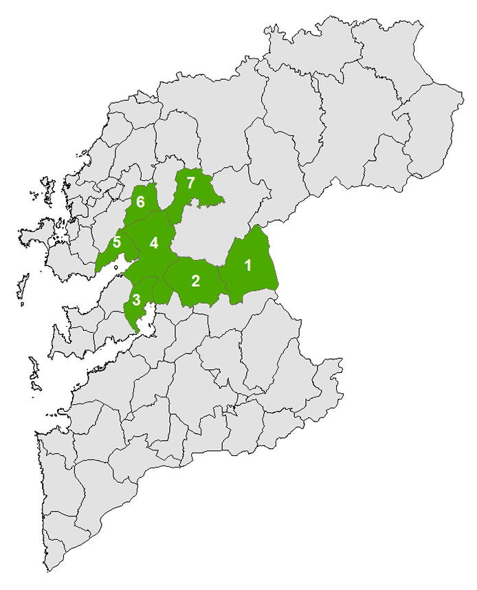 Mapa comarca