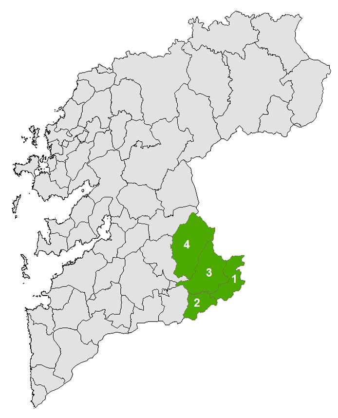 Mapa comarca