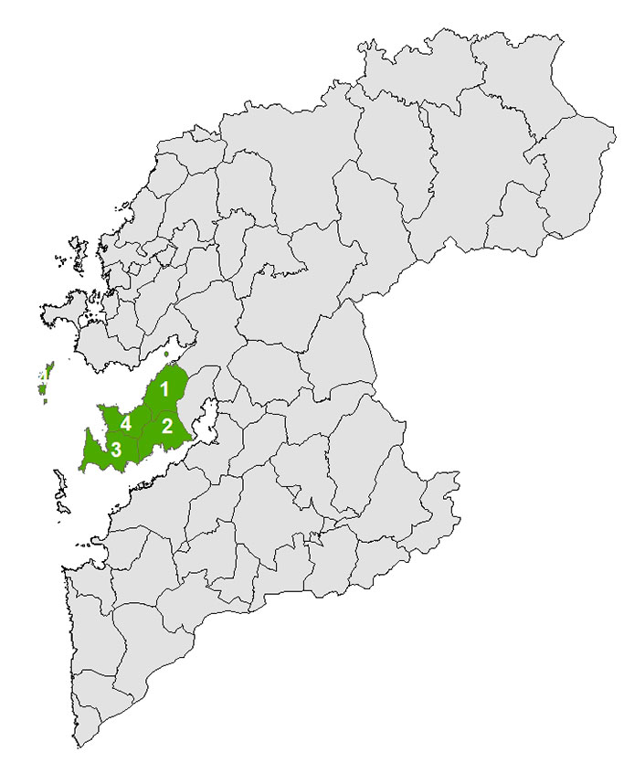 Mapa comarca