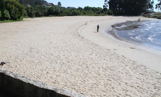 Resultado de imagen de playa campanario vilagarcia de arousa